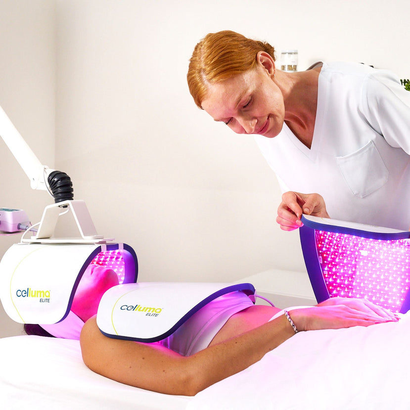 Celluma LED therapy for lip plumping—stimulating collagen activation for fuller, youthful-looking lips naturally.