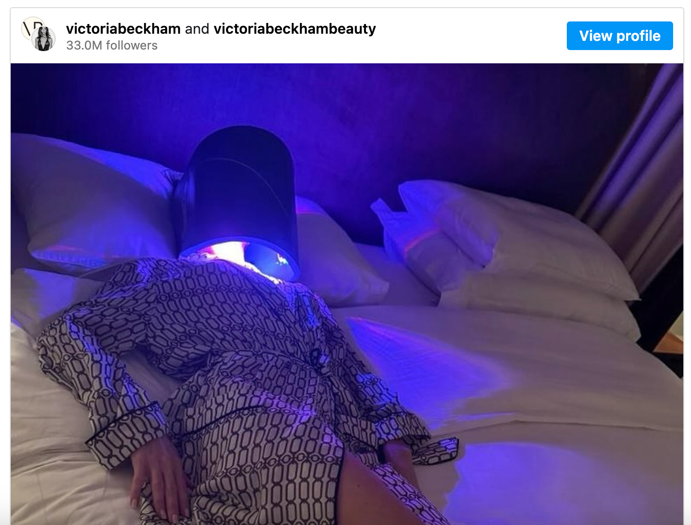 Victoria Beckham Uses This LED Mask To Get Perfect Skin!