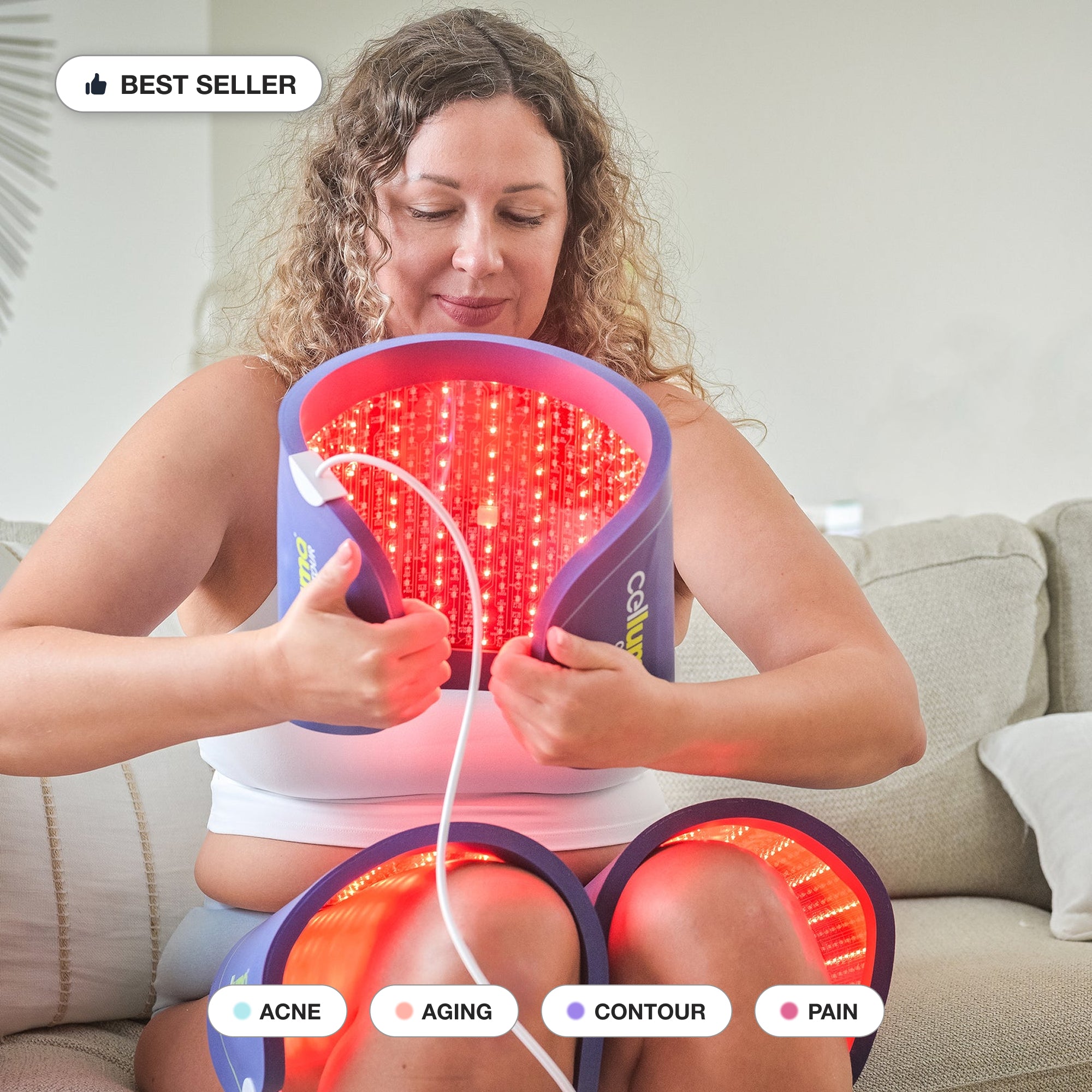 3 panel FDA cleared Red light therapy for fat loss 最好的红光仪